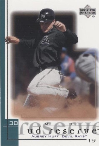 2001 Upper Deck Reserve - Aubrey Huff #19