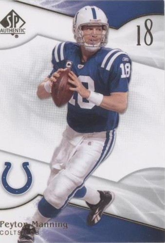 2009 SP Authentic Peyton Manning #92