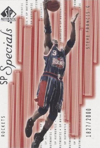2001-02 SP Authentic - Steve Francis #158