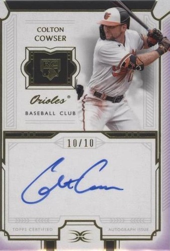 2024 Topps Definitive Collection - Colton Cowser #DRA-CC2