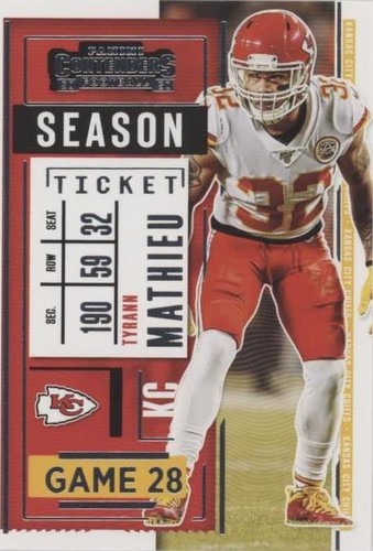 2020 Panini Contenders Tyrann Mathieu #5