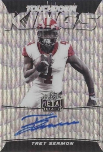 2021 Leaf Metal Draft Trey Sermon #TK-TS1