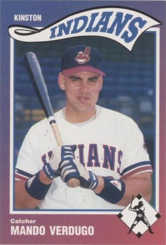 1990 Sportsprint Kinston Indians - Mando Verdugo #21
