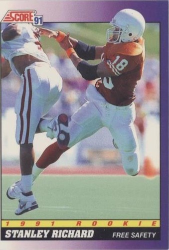 1991 Score Stanley Richard #586