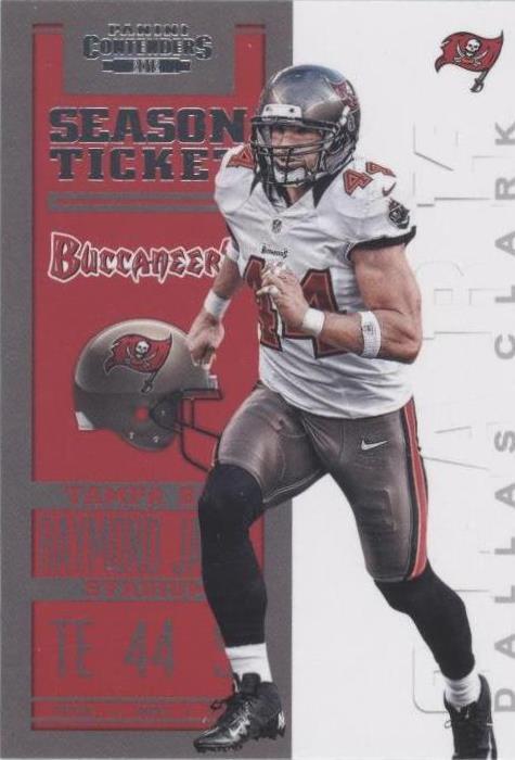 2012 Panini Contenders Dallas Clark #93