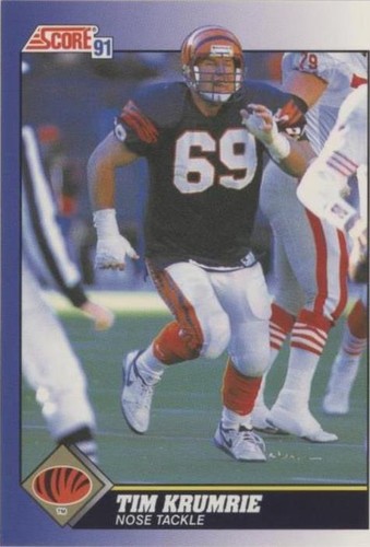 1991 Score Tim Krumrie #97