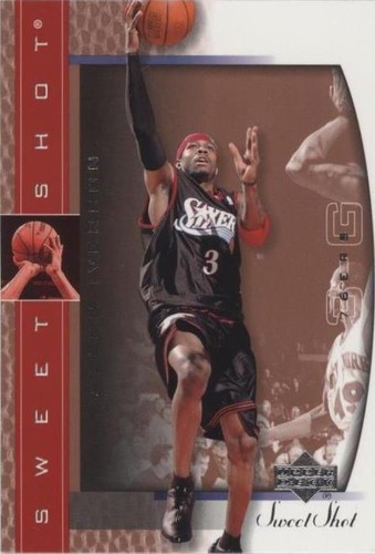2003-04 Upper Deck Sweet Shot - Allen Iverson #62