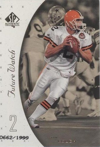 1999 SP Authentic Tim Couch #92