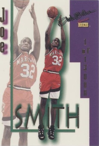 1995 Signature Rookies Autobilia - Joe Smith #1