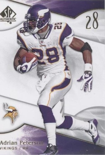 2009 SP Authentic Adrian Peterson #63