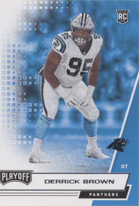 2020 Panini Playoff Derrick Brown #275