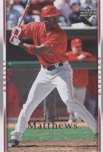 2007 Upper Deck - Gary Matthews Jr. #764