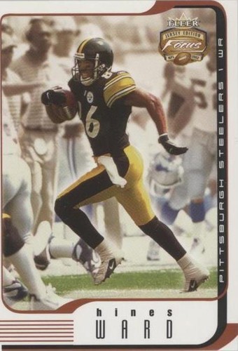 2002 Fleer Focus Jersey Edition Hines Ward #50