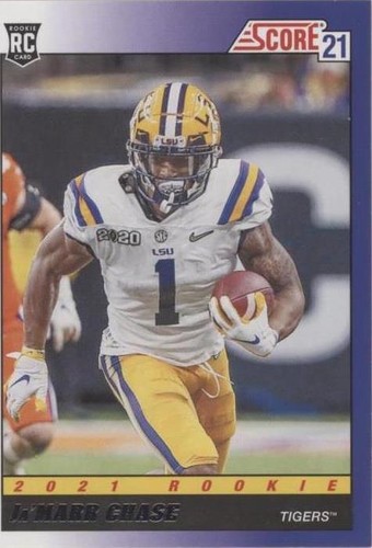 2021 Score Ja'Marr Chase #TB5