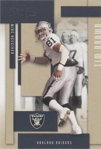 2004 Playoff Prestige Tim Brown #108