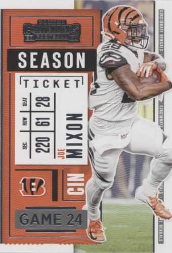 2020 Panini Contenders Joe Mixon #85