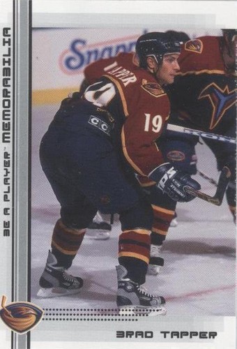2000-01 In the Game Be A Player Memorabilia - Brad Tapper #437