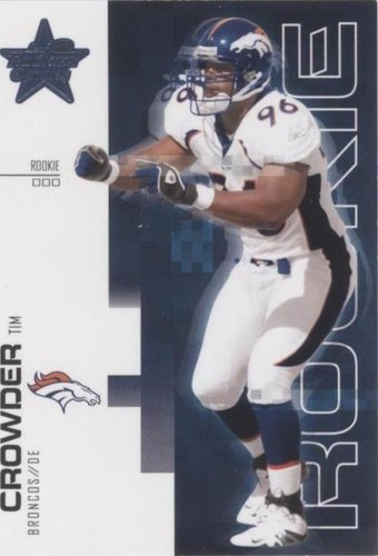 2007 Leaf Rookies & Stars Tim Crowder #183