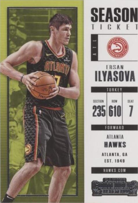 2017-18 Panini Contenders - Ersan Ilyasova #49