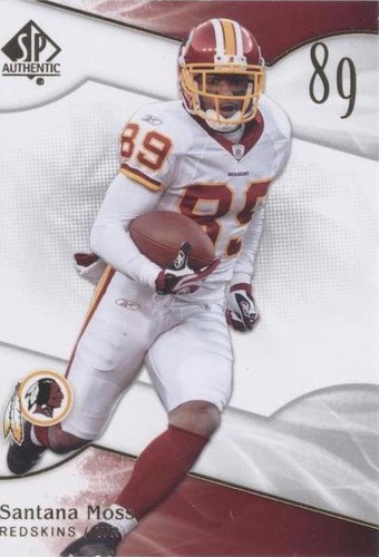2009 SP Authentic Santana Moss #14
