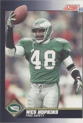 1991 Score Wes Hopkins #471