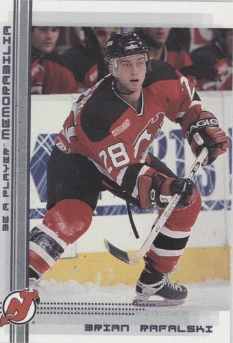 2000-01 In the Game Be A Player Memorabilia - Brian Rafalski #312