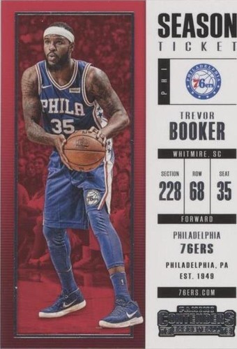2017-18 Panini Contenders - Trevor Booker #81