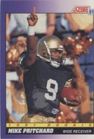 1991 Score Mike Pritchard #592