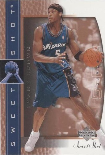 2003-04 Upper Deck Sweet Shot - Kwame Brown #89