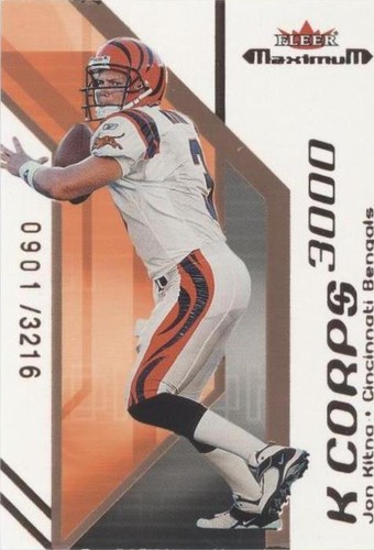 2002 Fleer Maximum Jon Kitna #16 KC