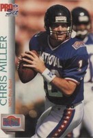 1992 Pro Set Chris Miller #415