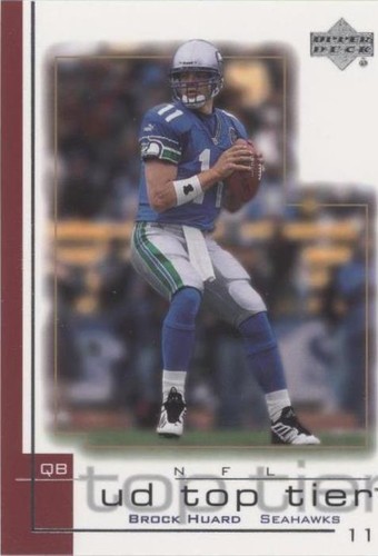 2001 Upper Deck UD Top Tier Brock Huard #159