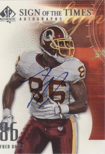 2008 SP Authentic Fred Davis #SOT-FD