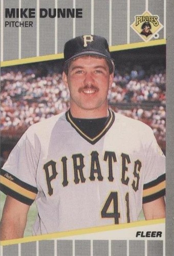 1989 Fleer - Mike Dunne #207