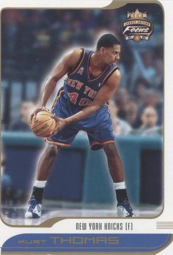 2001-02 Fleer Focus Jersey Edition - Kurt Thomas #69