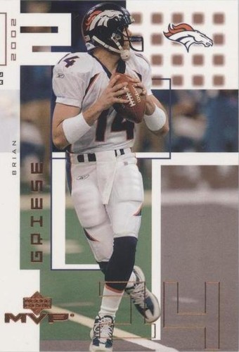 2002 Upper Deck MVP Brian Griese #70