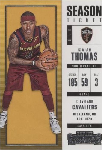 2017-18 Panini Contenders - Isaiah Thomas #22
