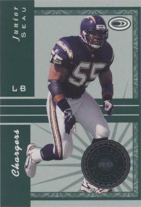 1999 Donruss Preferred QBC Junior Seau #37