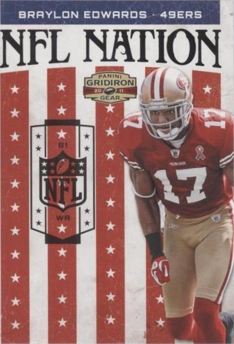2011 Panini Gridiron Gear Braylon Edwards #2