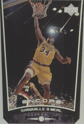 1998-99 Upper Deck Encore - Shaquille O'Neal #40
