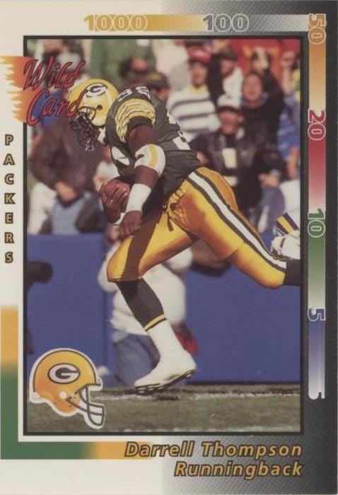1992 Wild Card Darrell Thompson #50
