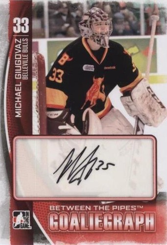 2013-14 In the Game Between the Pipes - Michael Giugovaz #A-MG
