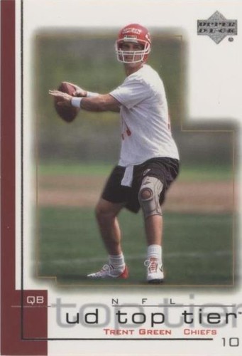 2001 Upper Deck UD Top Tier Trent Green #85
