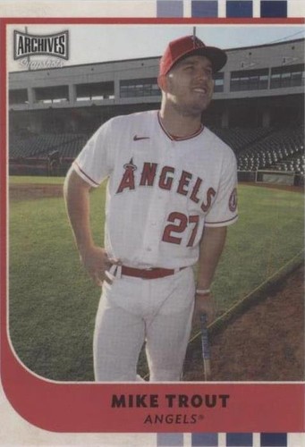 2021 Topps Archives Snapshots - Mike Trout #27