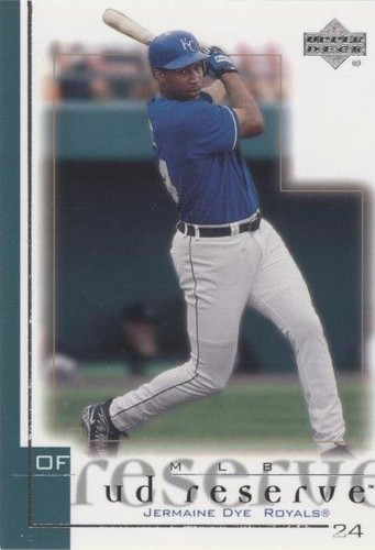 2001 Upper Deck Reserve - Jermaine Dye #58