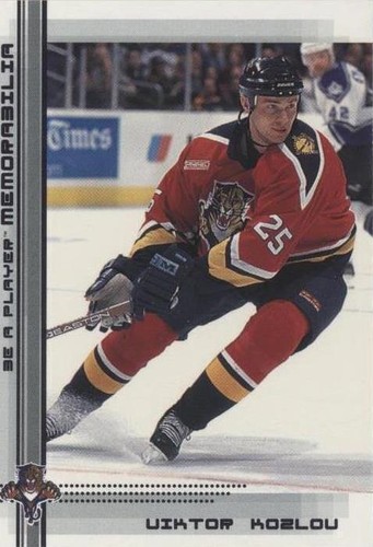 2000-01 In the Game Be A Player Memorabilia - Viktor Kozlov #171