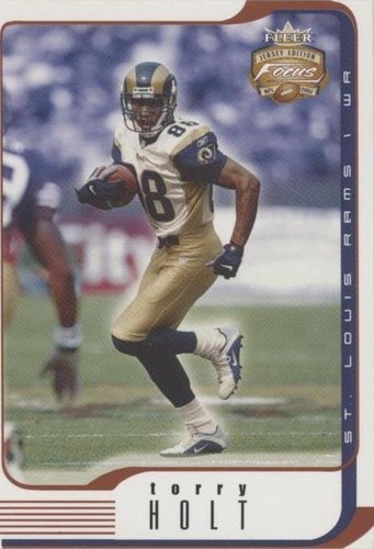 2002 Fleer Focus Jersey Edition Torry Holt #33