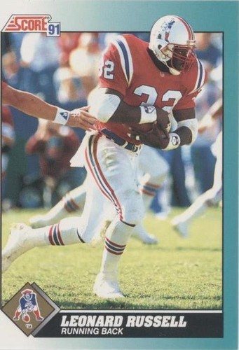 1991 Score Rookie & Traded Leonard Russell #109T