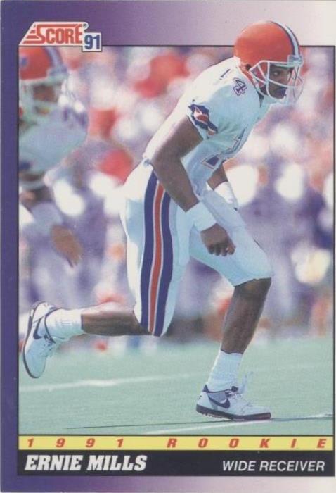 1991 Score Ernie Mills #573