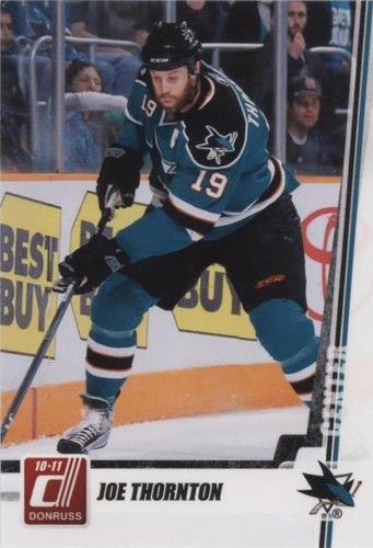 2010-11 Donruss - Joe Thornton #80